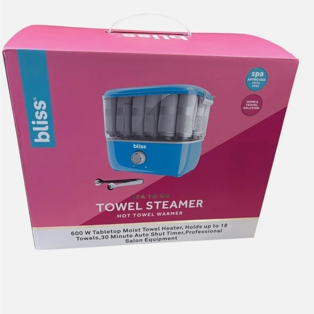 Towel Steamer-Hot Warmer 600W Tabletop Moist Heater 18Towels 30Min Auto Shut Off